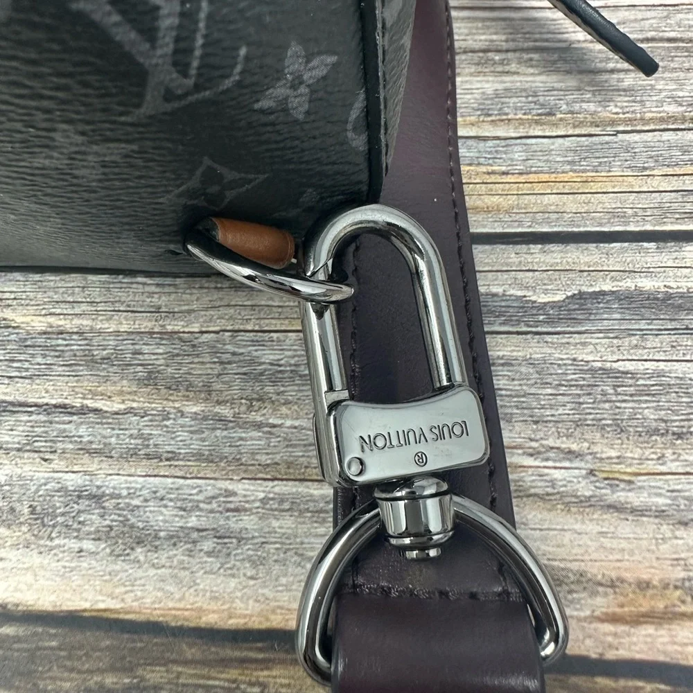 Louis Vuitton Monogram Eclipse Patchwork Amazone Sling Bag EUC​